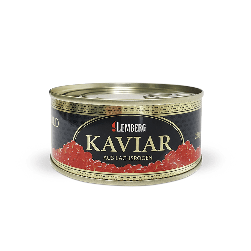 Kaviár z růžového lososa, ALASKA GOLD, 250g