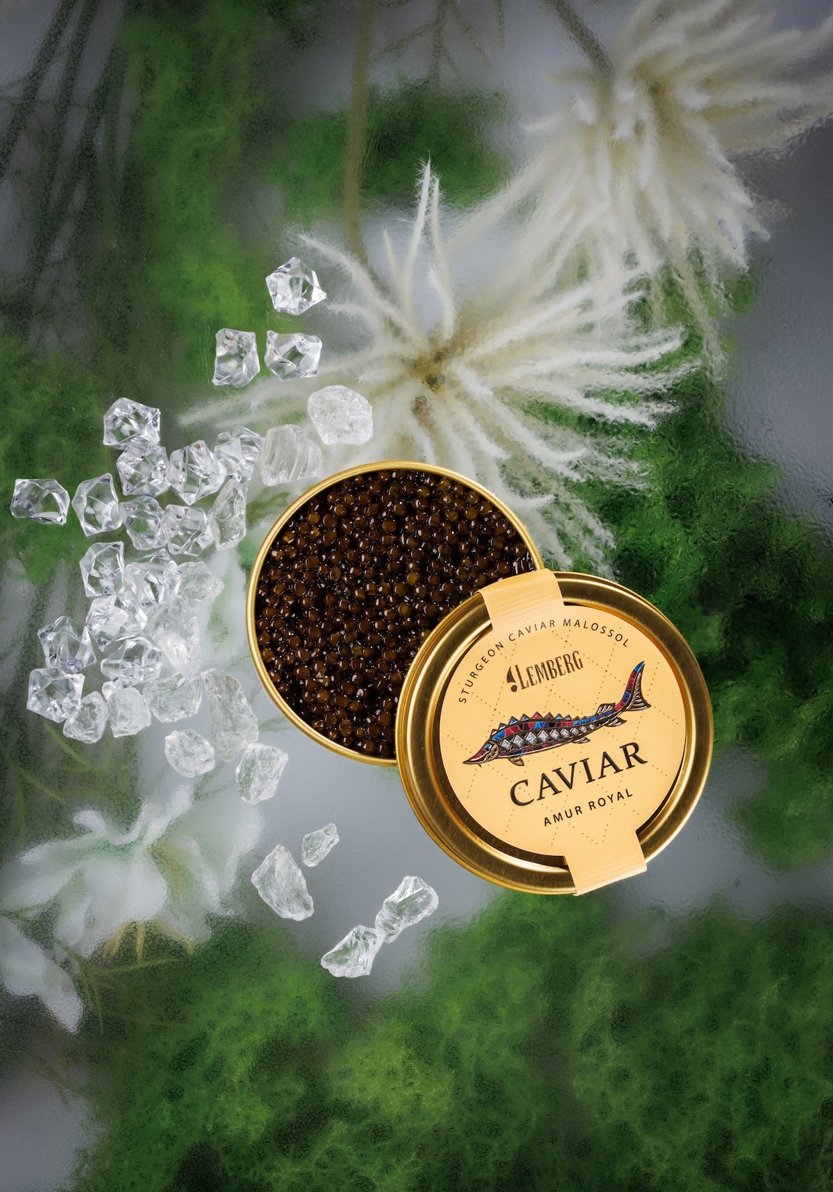 Jeseteří kaviár AMUR ROYAL, 2 x 100g