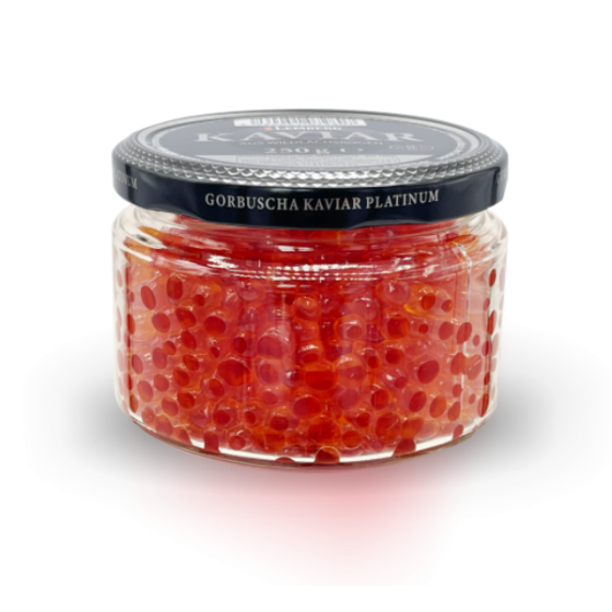 Kaviár z růžového lososa, PLATINUM, 250g