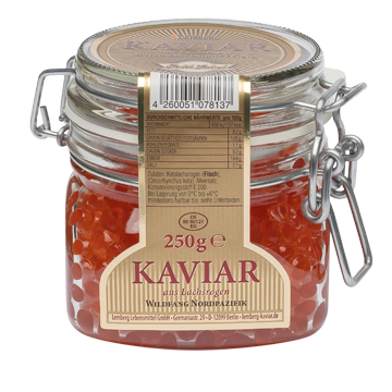 Kaviár z lososa keta, ZLATÁ EDICE, 250g
