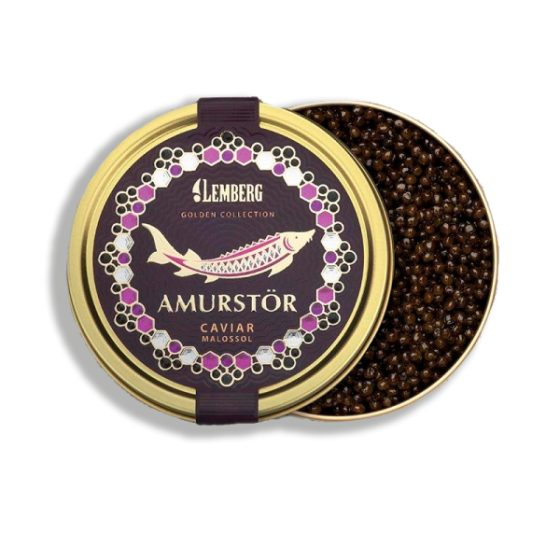 Kaviár z jesetera amurského, 100 g