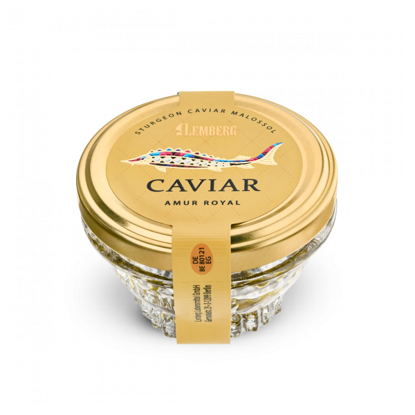 Caviar Amur Royal, without preservatives, 50g